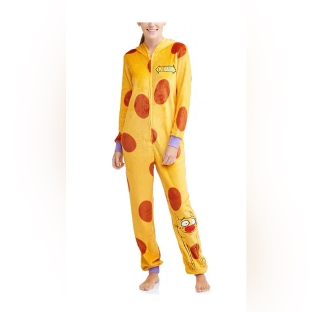 Nickelodeon Yellow and brown CatDog Pajama